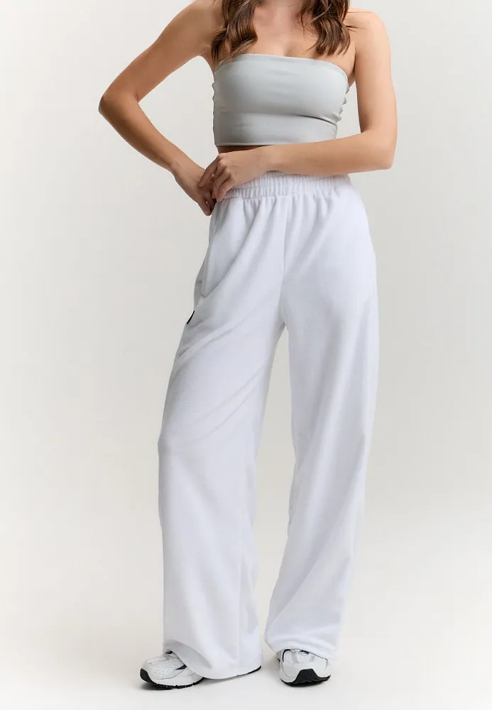 Брюки Муза флис Белый S, L, M, XL, XS