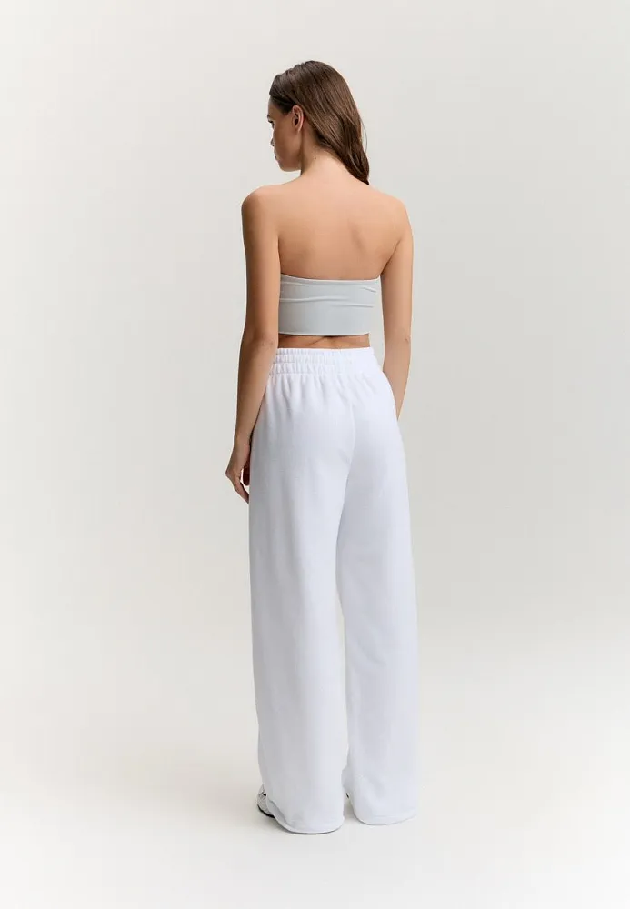 Брюки Муза флис Белый S, L, M, XL, XS