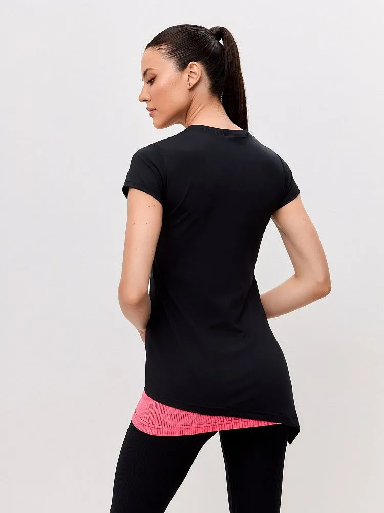 Туника Flash Черный/Розовый S, XL, M, L, 2XL, 3XL, 4XL