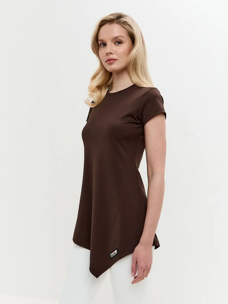 Туника Veil Коричневый 3XL, L, S, XL, 4XL, 2XL, M