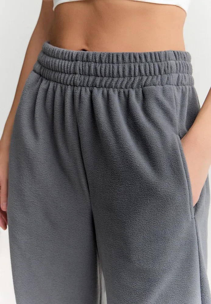 Брюки Муза флис Серый XS, L, M, S, XL