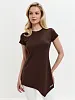 Туника Veil Коричневый 3XL, L, S, XL, 4XL, 2XL, M