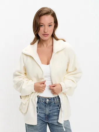 Толстовка Нежно Молочный L, S, XS, XL, M