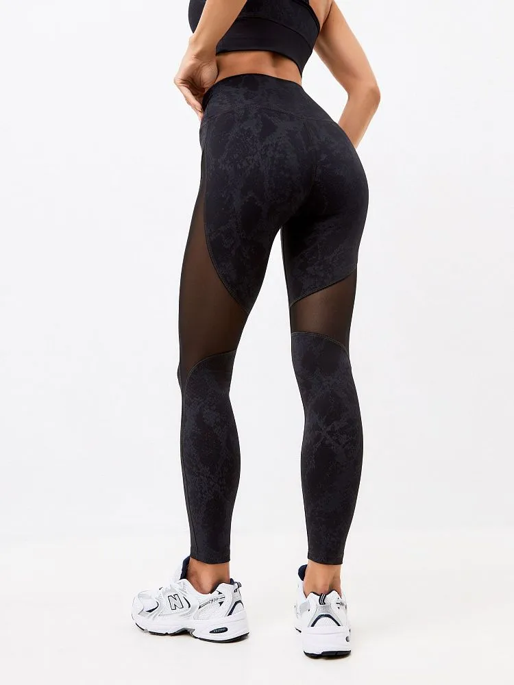 Лосины Spider Змея Черный L, XS, M, S, XL