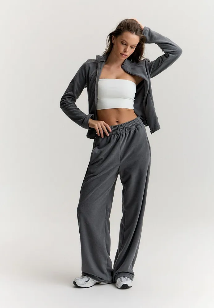 Брюки Муза флис Серый XS, L, M, S, XL