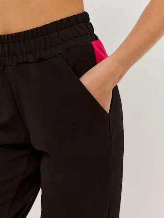 Брюки Coolfit Черный/фуксия