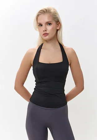 Майка Каре Черный S, XS, M, L
