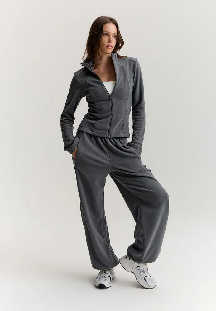 Брюки Муза флис Серый XS, L, M, S, XL