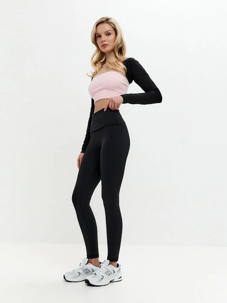 Лосины Сияй Черный 2XL, L, XL, XS, M, S