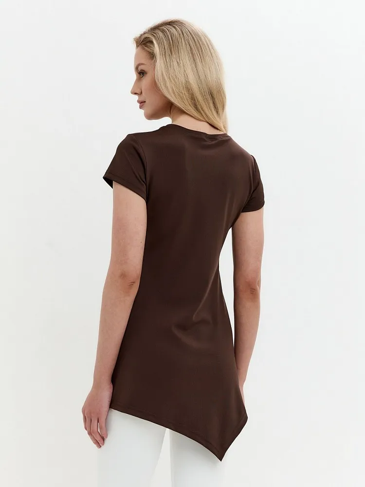 Туника Veil Коричневый 3XL, L, S, XL, 4XL, 2XL, M