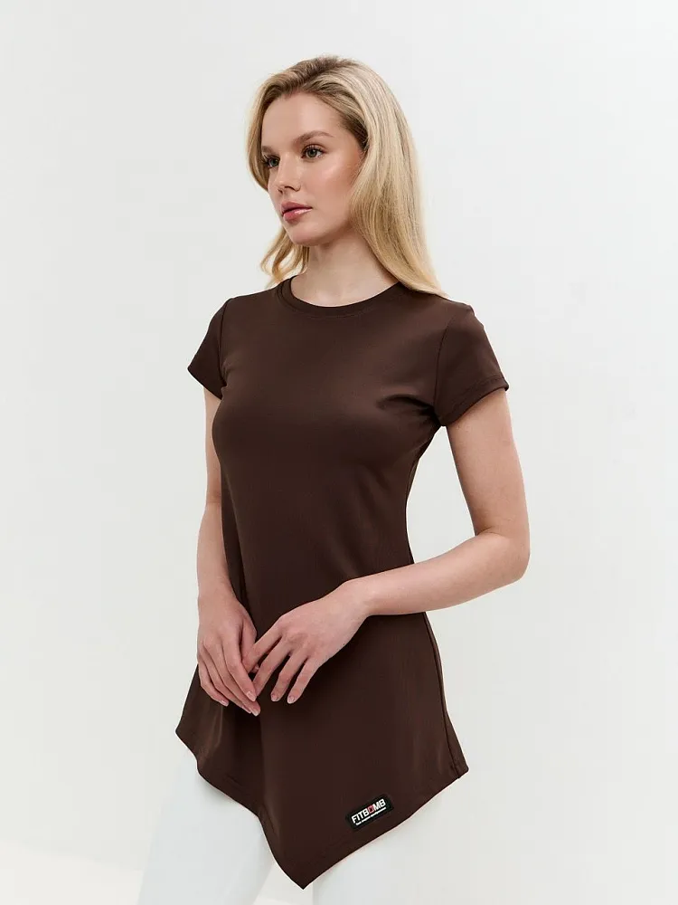 Туника Veil Коричневый 3XL, L, S, XL, 4XL, 2XL, M
