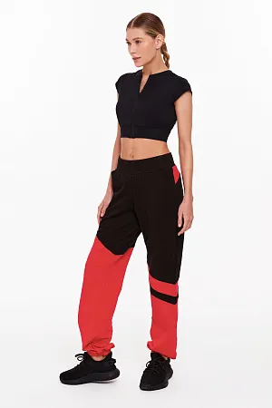 Брюки Coolfit Черный/красный