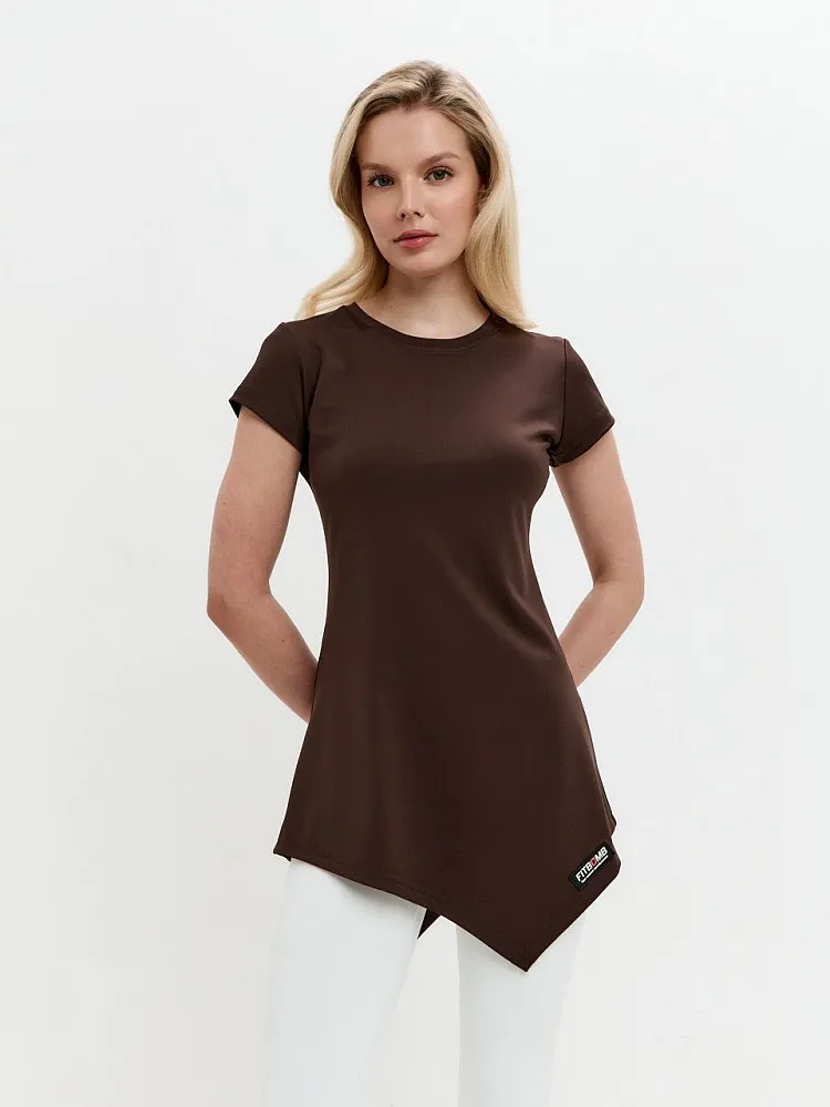Туника Veil Коричневый 3XL, L, S, XL, 4XL, 2XL, M