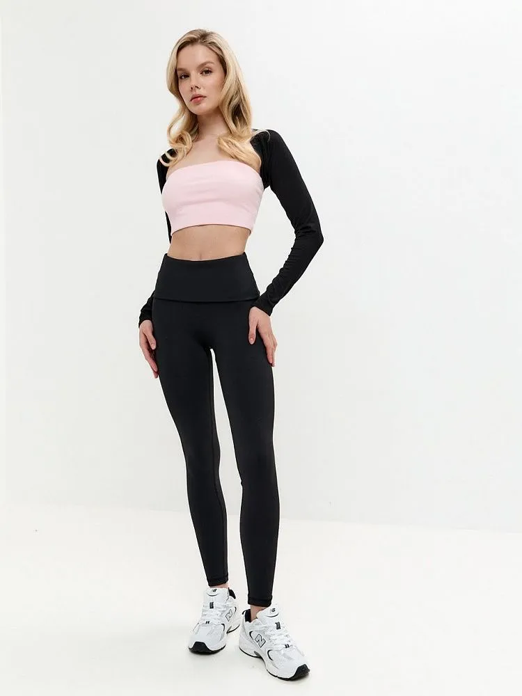 Лосины Сияй Черный 2XL, L, XL, XS, M, S
